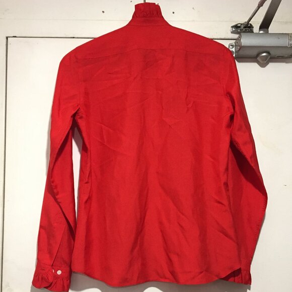 VINTAGE HARRY ROSEN SILK SHIRTS SIZE 8 - Picture 5 of 6